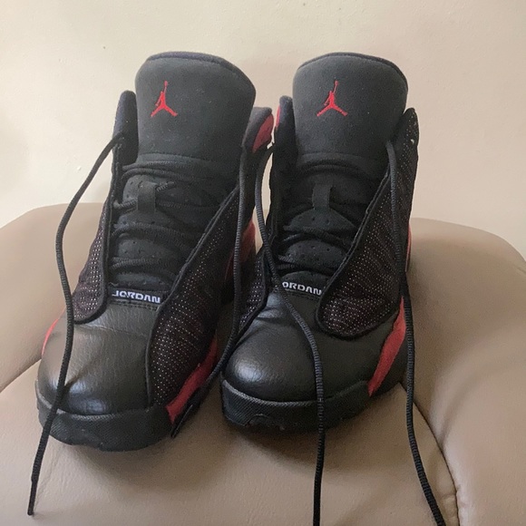 Jordan Shoes - 2017 Authentic GS Retro 13 Breds
